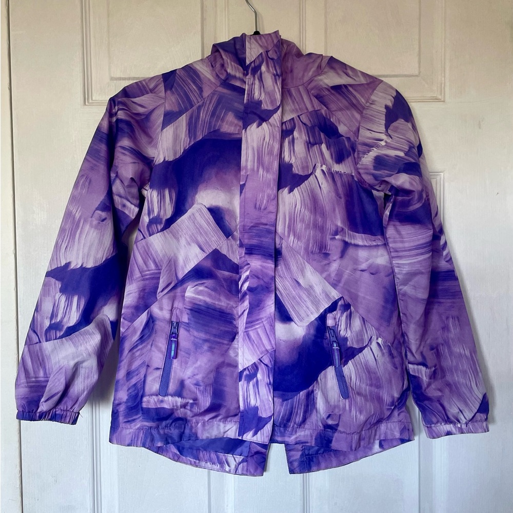 Champion Purple Windbreaker - Girls M 7-8